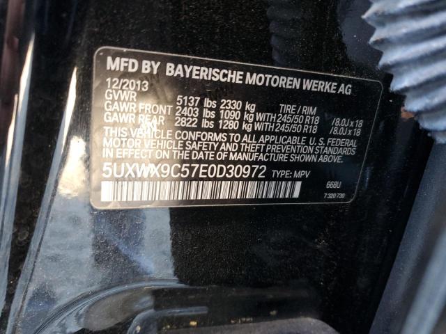 Photo 12 VIN: 5UXWX9C57E0D30972 - BMW X3 XDRIVE2 