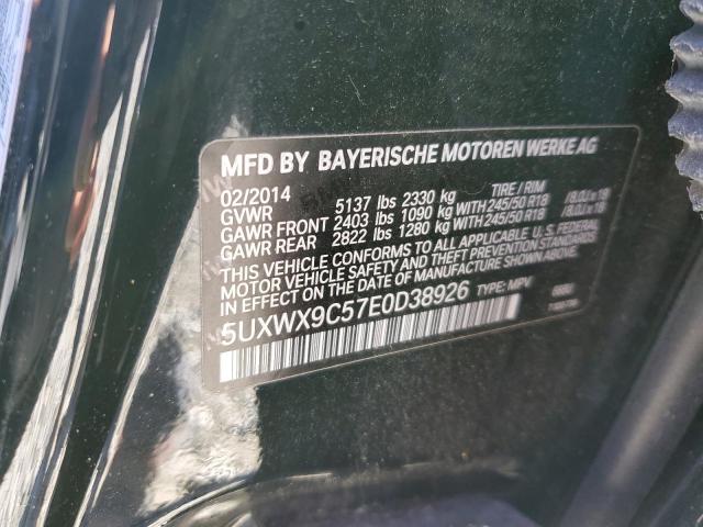 Photo 12 VIN: 5UXWX9C57E0D38926 - BMW X3 XDRIVE2 