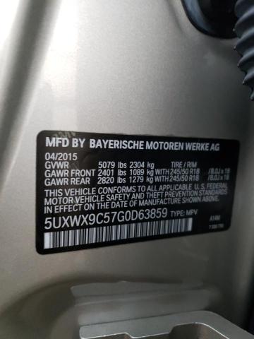 Photo 11 VIN: 5UXWX9C57G0D63859 - BMW X3 