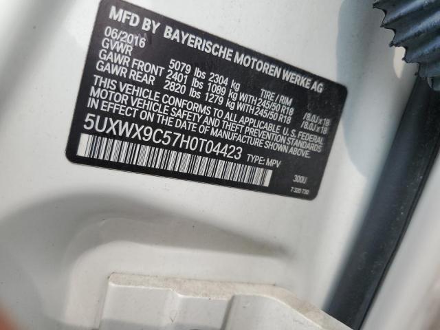 Photo 11 VIN: 5UXWX9C57H0T04423 - BMW X3 XDRIVE2 