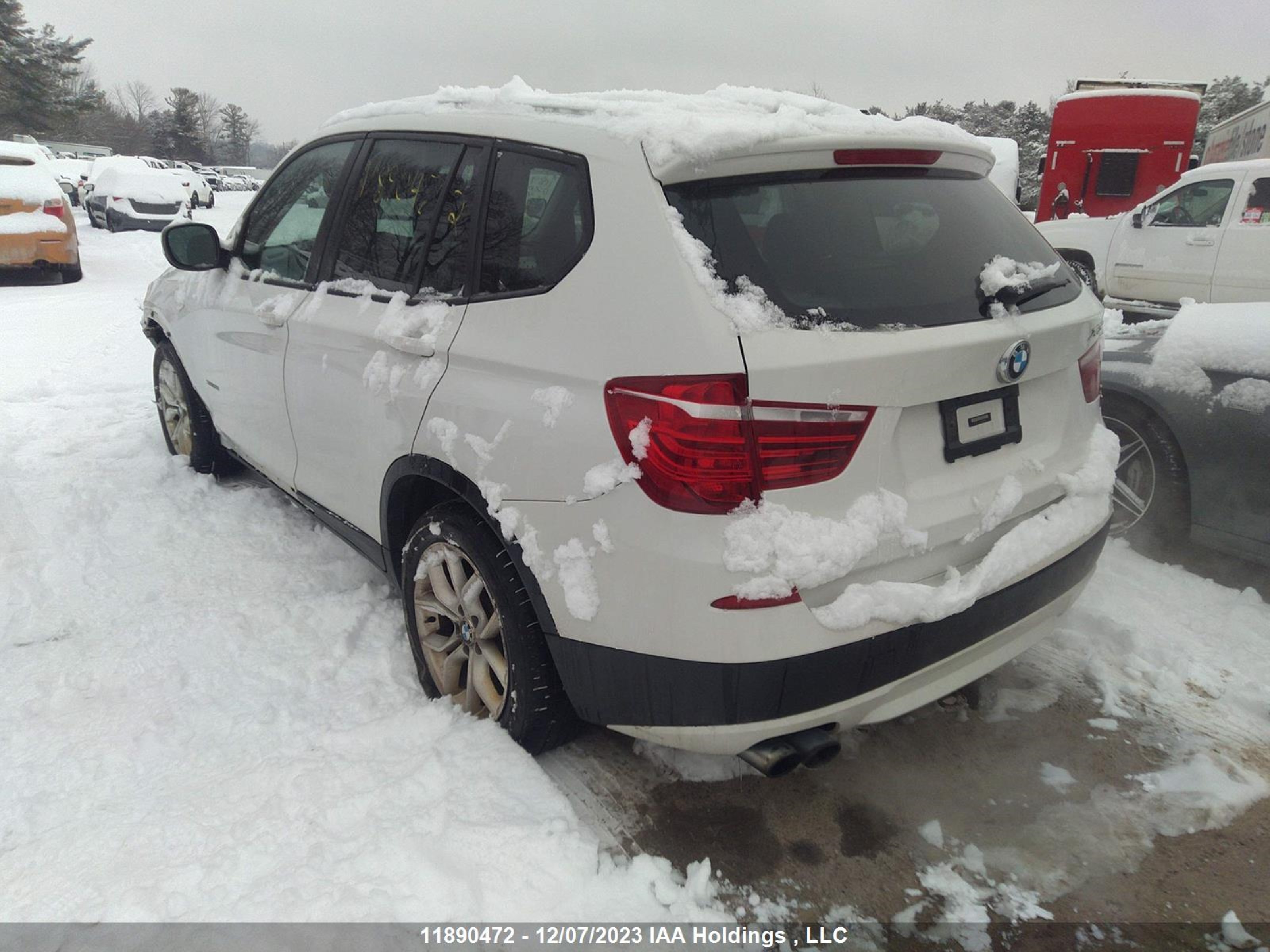 Photo 2 VIN: 5UXWX9C58D0A20375 - BMW X3 