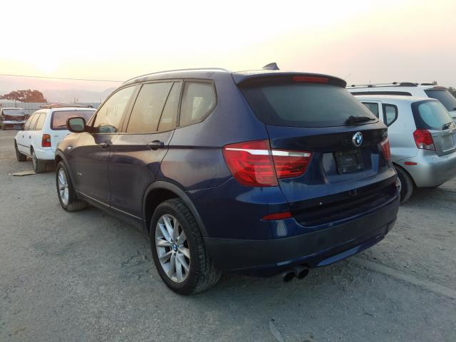 Photo 2 VIN: 5UXWX9C58D0A27701 - BMW X3 XDRIVE2 