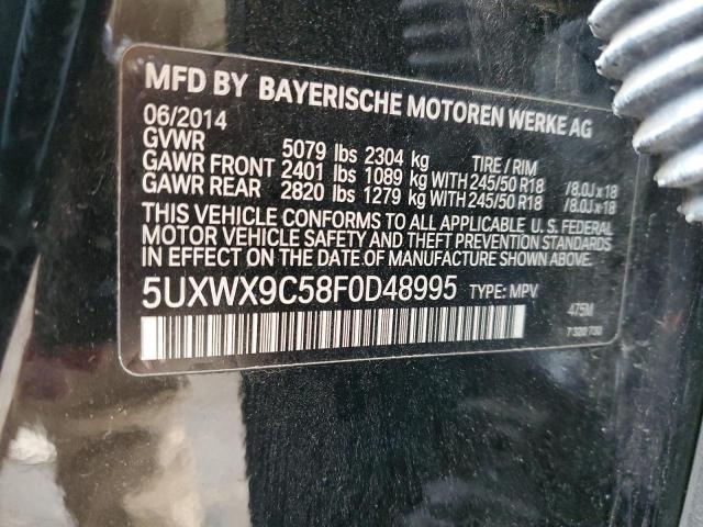 Photo 11 VIN: 5UXWX9C58F0D48995 - BMW X3 