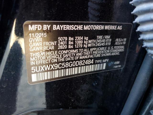 Photo 11 VIN: 5UXWX9C58G0D82484 - BMW X3 