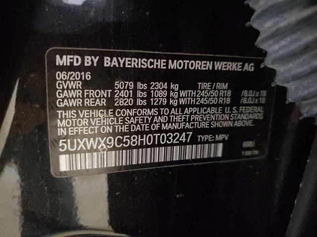 Photo 11 VIN: 5UXWX9C58H0T03247 - BMW X3 