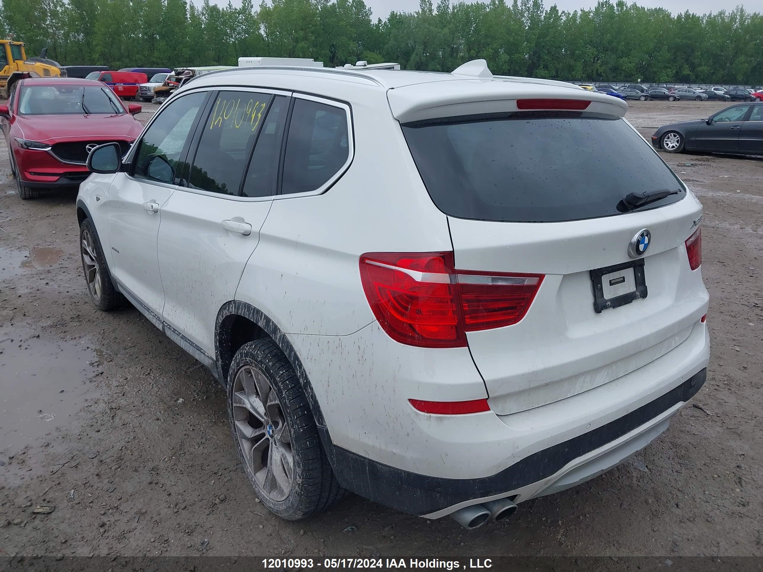 Photo 2 VIN: 5UXWX9C58H0T05547 - BMW X3 