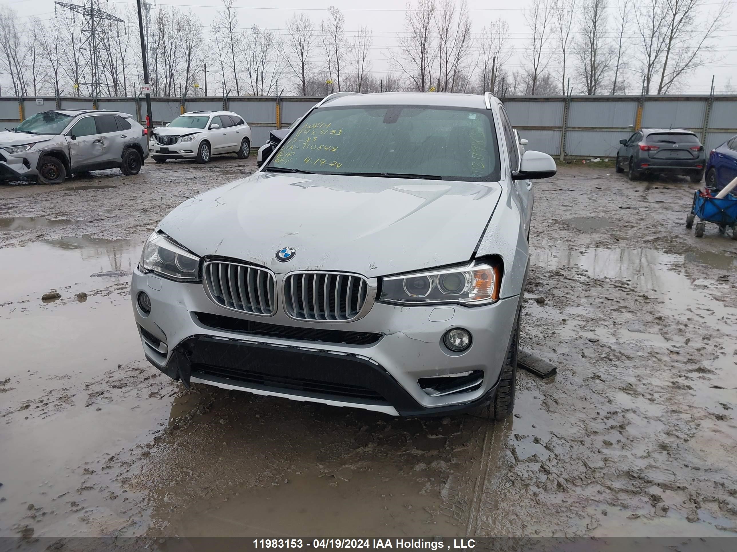 Photo 5 VIN: 5UXWX9C58H0T10845 - BMW X3 