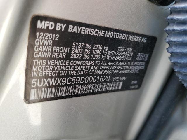 Photo 12 VIN: 5UXWX9C59D0D01620 - BMW X3 XDRIVE2 