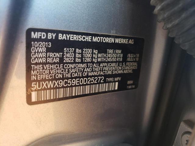 Photo 11 VIN: 5UXWX9C59E0D25272 - BMW X3 