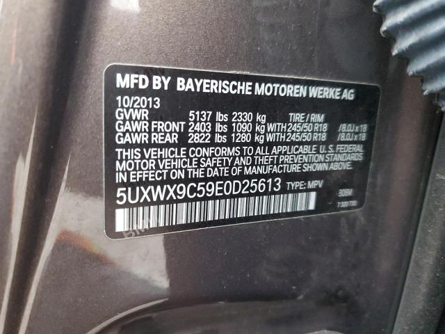 Photo 12 VIN: 5UXWX9C59E0D25613 - BMW X3 XDRIVE2 