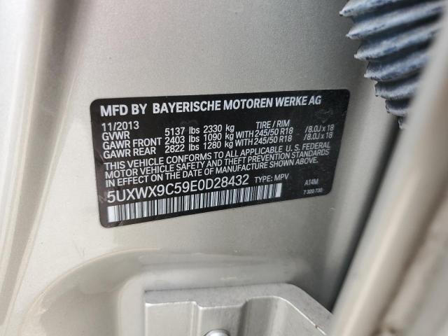 Photo 12 VIN: 5UXWX9C59E0D28432 - BMW X3 XDRIVE2 