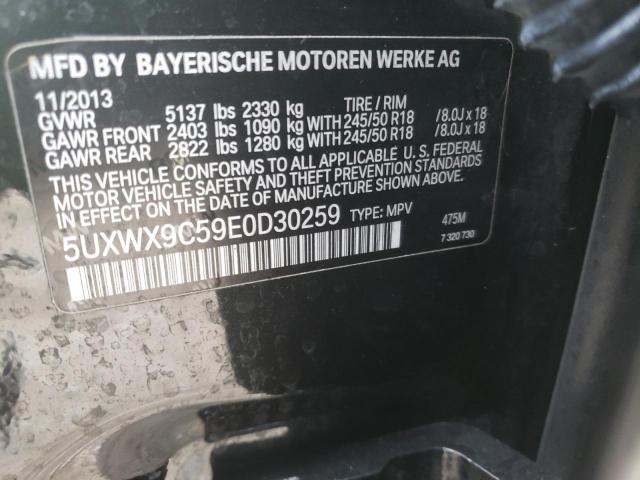 Photo 12 VIN: 5UXWX9C59E0D30259 - BMW X3 