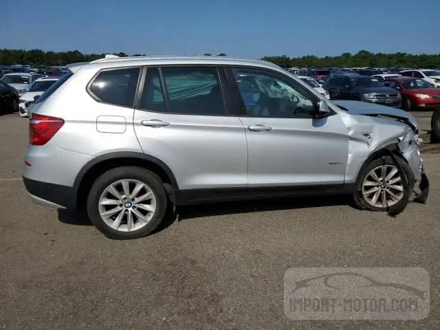 Photo 2 VIN: 5UXWX9C59E0D36112 - BMW X3 