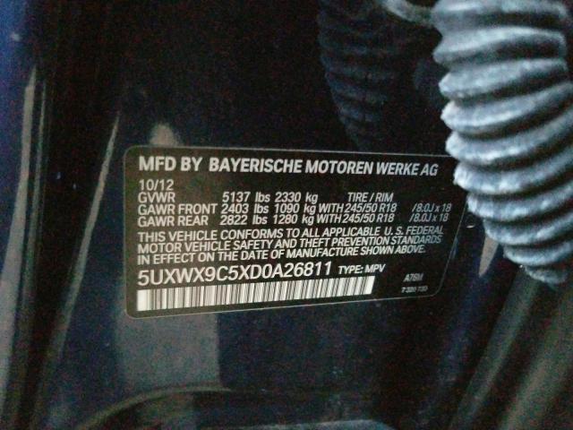 Photo 9 VIN: 5UXWX9C5XD0A26811 - BMW X3 XDRIVE2 