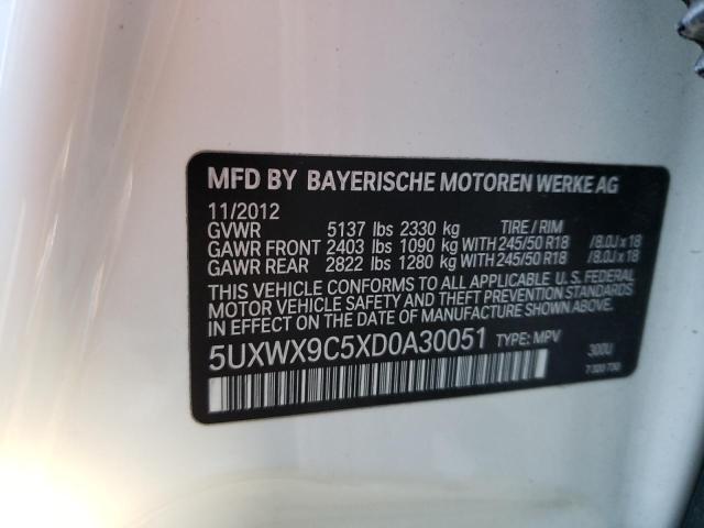 Photo 9 VIN: 5UXWX9C5XD0A30051 - BMW X3 XDRIVE2 