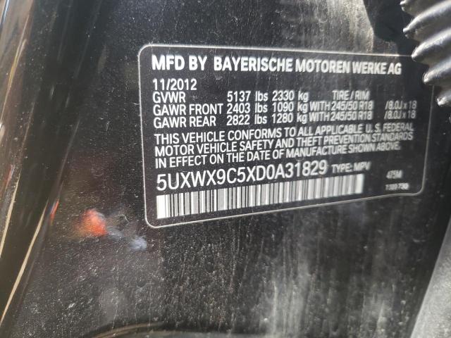 Photo 9 VIN: 5UXWX9C5XD0A31829 - BMW X3 XDRIVE2 