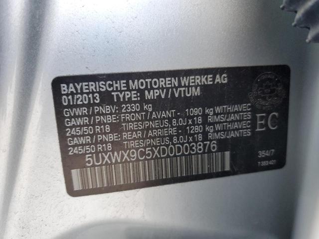 Photo 12 VIN: 5UXWX9C5XD0D03876 - BMW X3 XDRIVE2 