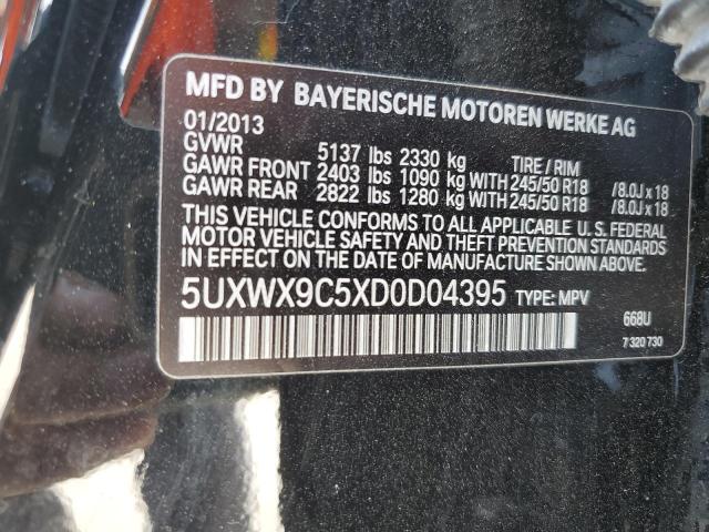 Photo 12 VIN: 5UXWX9C5XD0D04395 - BMW X3 