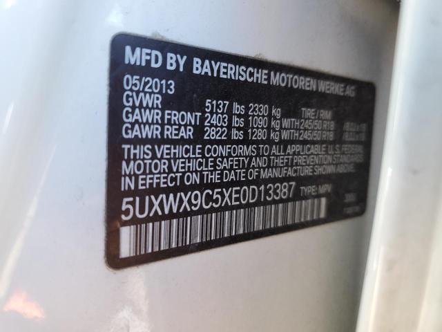 Photo 12 VIN: 5UXWX9C5XE0D13387 - BMW X3 