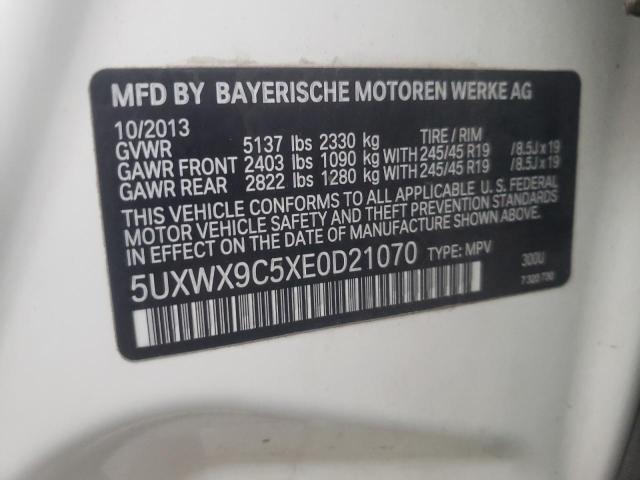 Photo 12 VIN: 5UXWX9C5XE0D21070 - BMW X3 