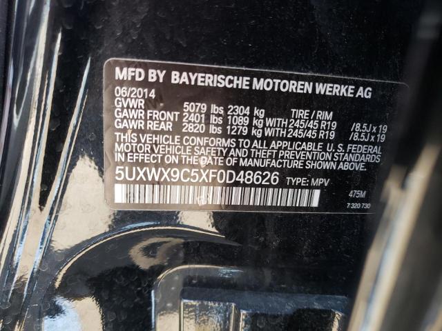 Photo 12 VIN: 5UXWX9C5XF0D48626 - BMW X3 XDRIVE2 