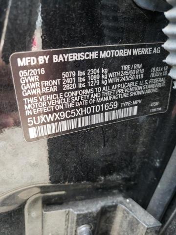 Photo 13 VIN: 5UXWX9C5XH0T01659 - BMW X3 