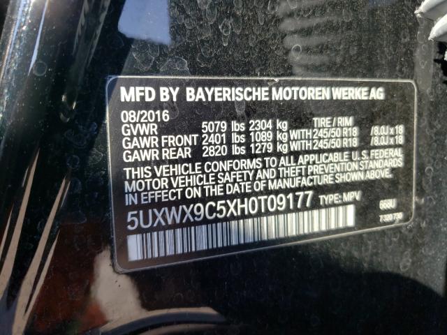 Photo 9 VIN: 5UXWX9C5XH0T09177 - BMW X3 