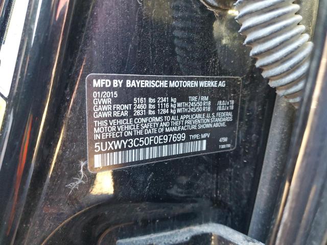 Photo 12 VIN: 5UXWY3C50F0E97699 - BMW X3 