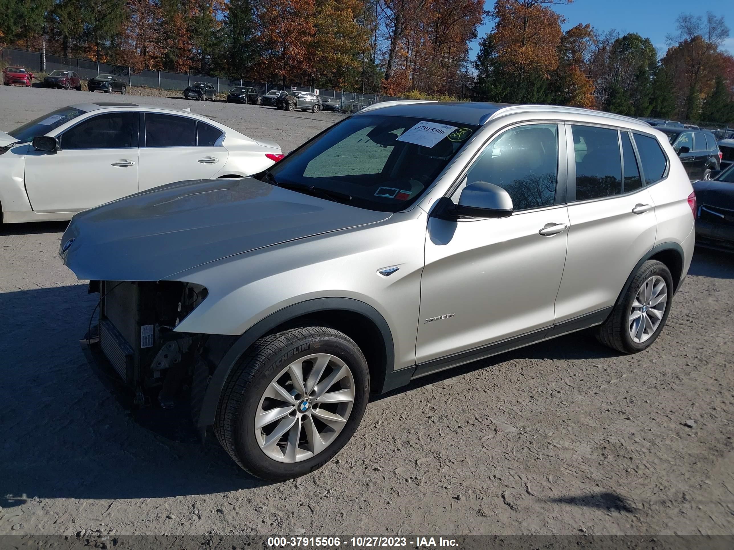 Photo 1 VIN: 5UXWY3C53F0E95039 - BMW X3 