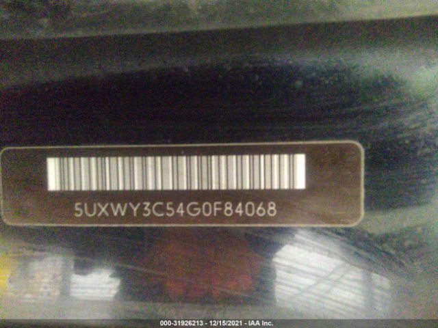 Photo 8 VIN: 5UXWY3C54G0F84068 - BMW X3 