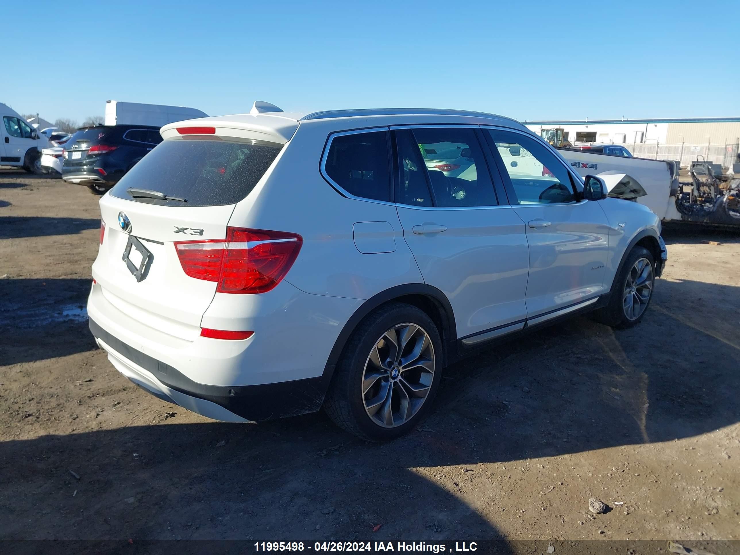 Photo 3 VIN: 5UXWY3C57G0N87222 - BMW X3 