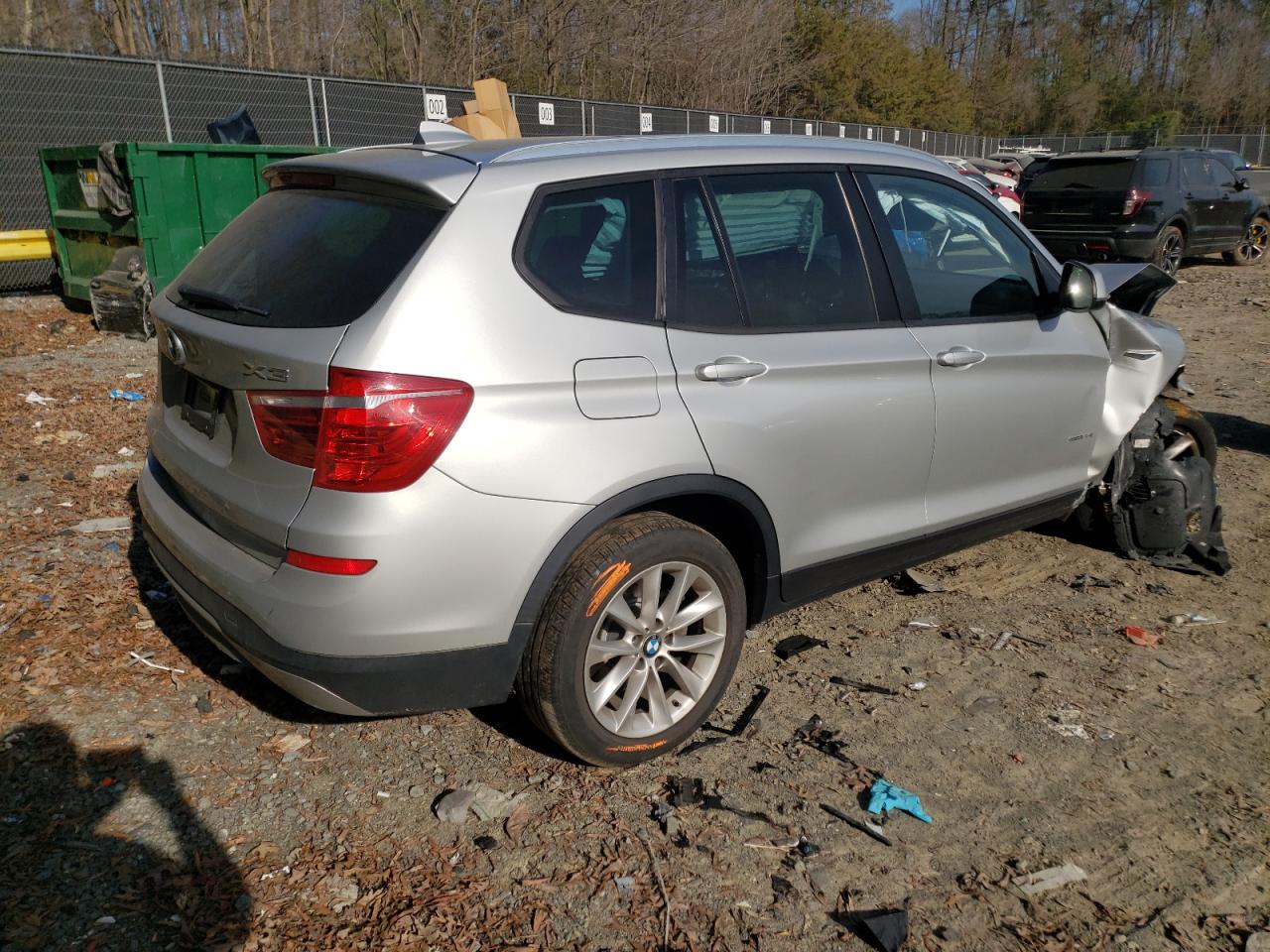 Photo 2 VIN: 5UXWZ7C32H0X39993 - BMW X3 