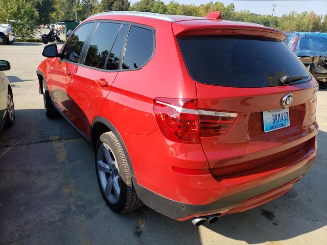 Photo 2 VIN: 5UXWZ7C37H0V93364 - BMW X3 SDRIVE2 