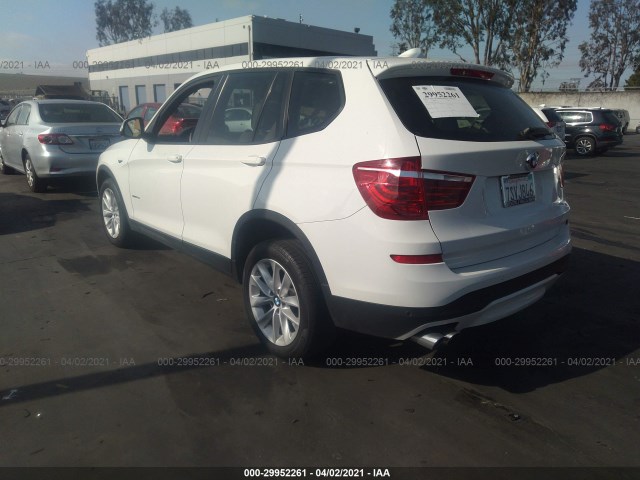 Photo 2 VIN: 5UXWZ7C50G0T43478 - BMW X3 