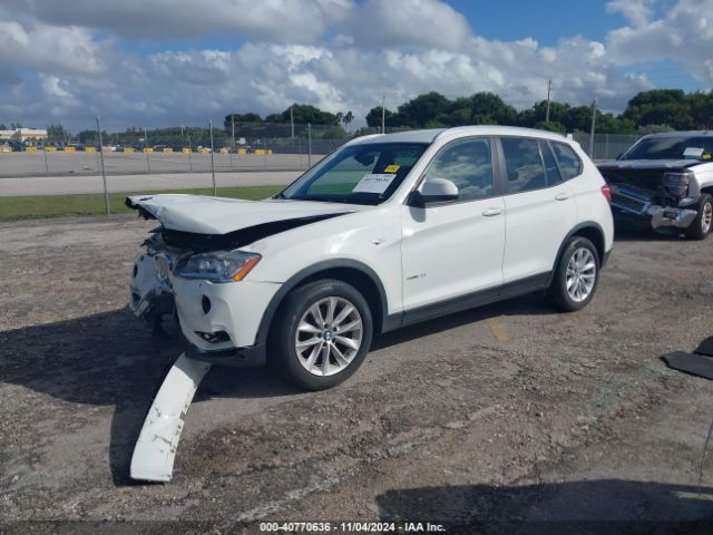 Photo 1 VIN: 5UXWZ7C51F0M83313 - BMW X3 