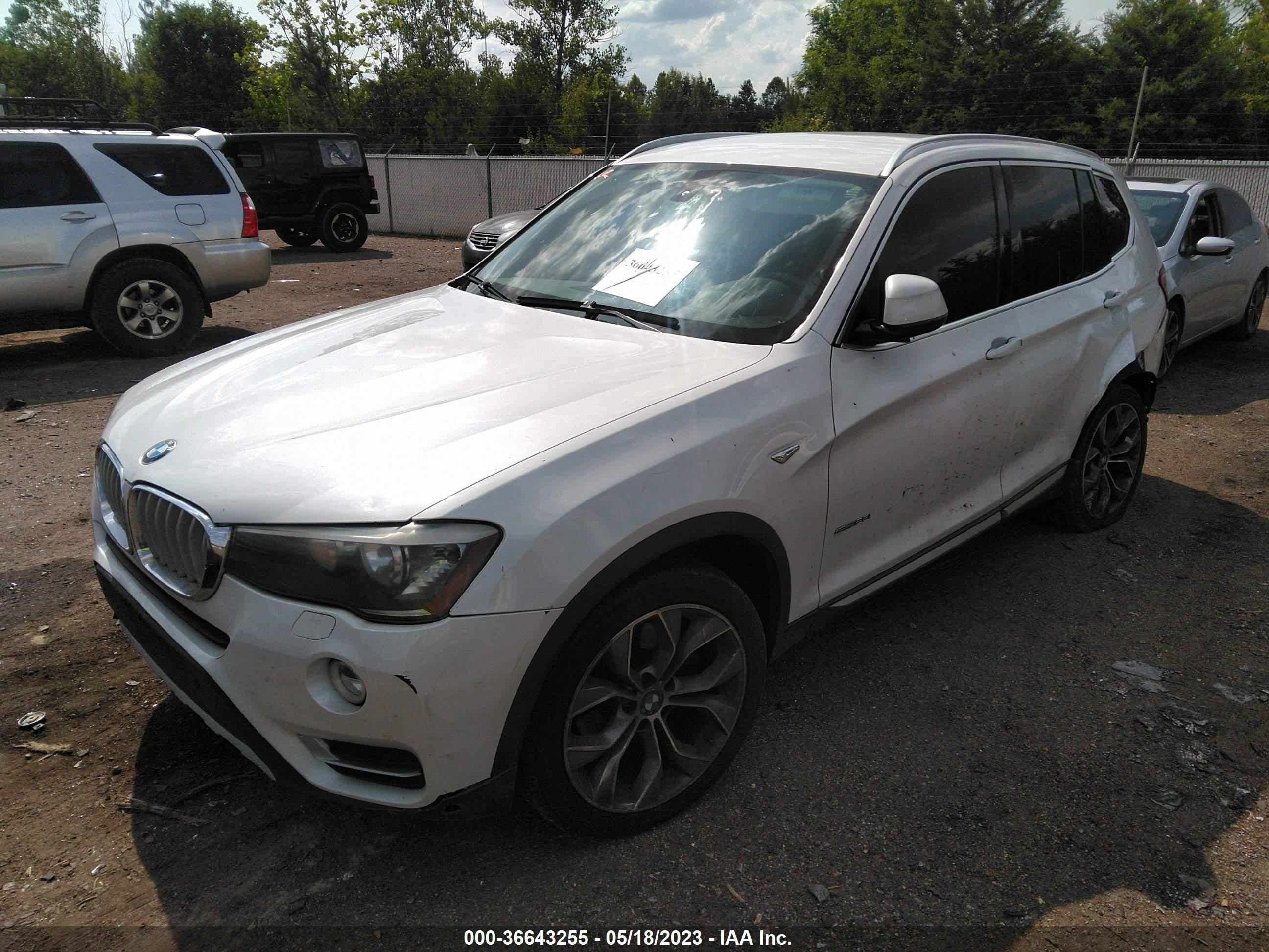 Photo 1 VIN: 5UXWZ7C57F0F75898 - BMW X3 