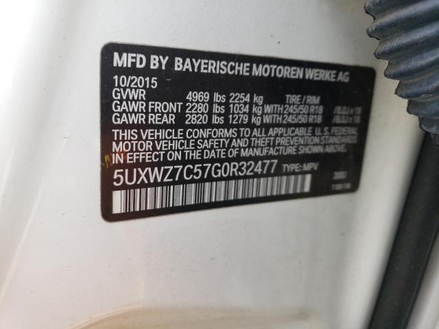 Photo 11 VIN: 5UXWZ7C57G0R32477 - BMW X3 SDRIVE2 