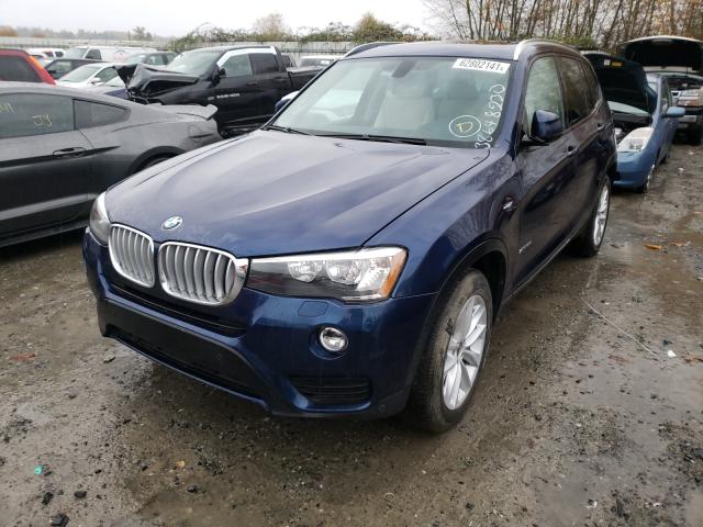 Photo 1 VIN: 5UXWZ7C57H0V86268 - BMW X3 SDRIVE2 