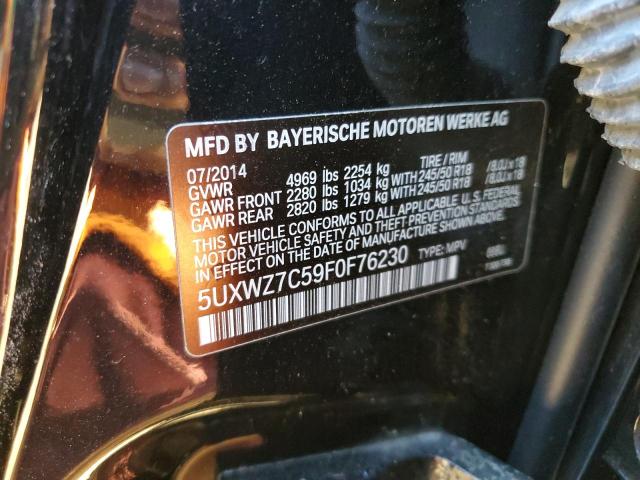 Photo 11 VIN: 5UXWZ7C59F0F76230 - BMW X3 