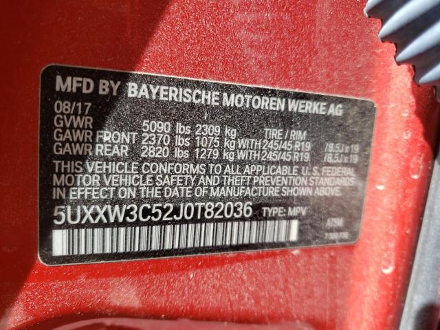 Photo 13 VIN: 5UXXW3C52J0T82036 - BMW X4 XDRIVE2 