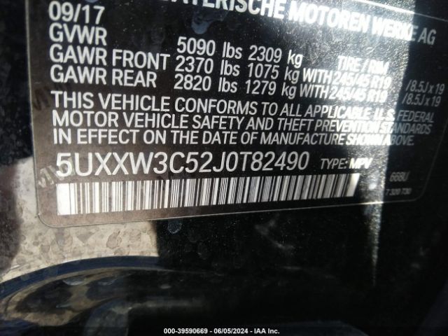 Photo 8 VIN: 5UXXW3C52J0T82490 - BMW X4 