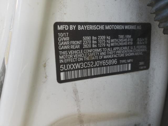 Photo 12 VIN: 5UXXW3C52J0Y65896 - BMW X4 XDRIVE2 