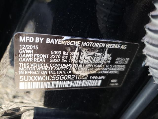 Photo 9 VIN: 5UXXW3C55G0R21662 - BMW X4 XDRIVE2 