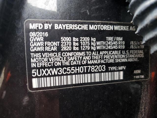 Photo 12 VIN: 5UXXW3C55H0T78203 - BMW X4 XDRIVE2 