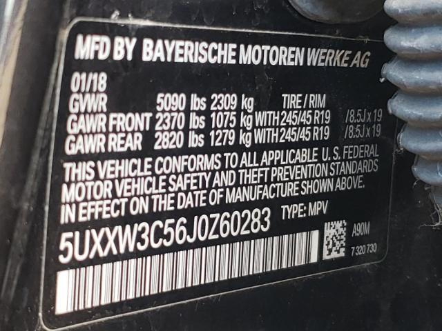 Photo 9 VIN: 5UXXW3C56J0Z60283 - BMW X4 