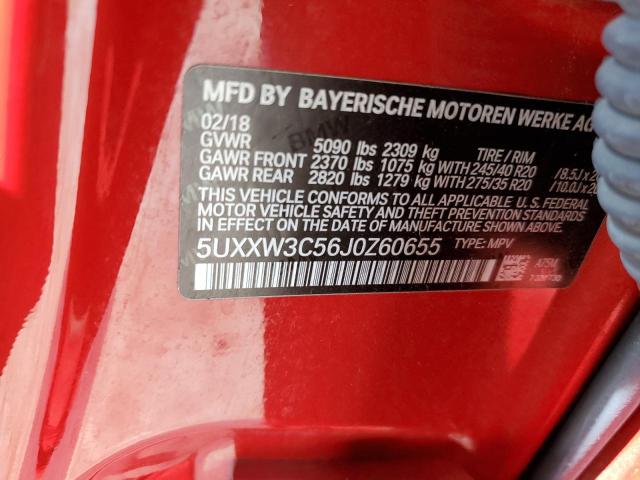 Photo 11 VIN: 5UXXW3C56J0Z60655 - BMW X4 