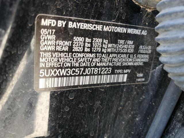 Photo 13 VIN: 5UXXW3C57J0T81223 - BMW X4 XDRIVE2 