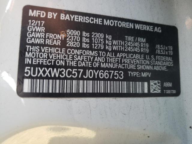 Photo 11 VIN: 5UXXW3C57J0Y66753 - BMW X4 