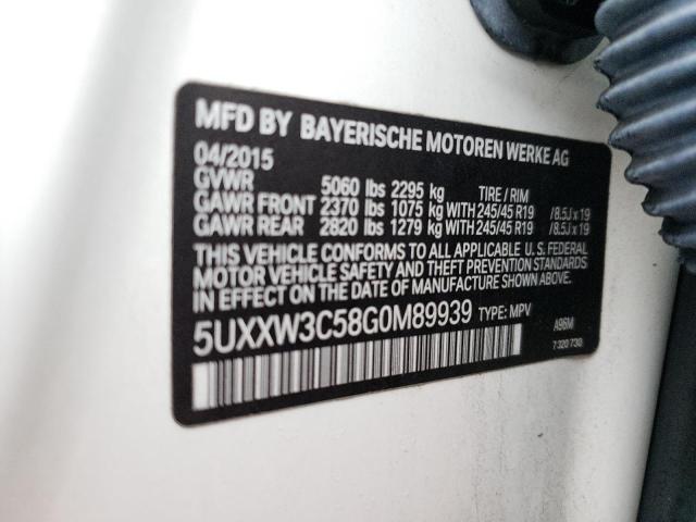 Photo 11 VIN: 5UXXW3C58G0M89939 - BMW X4 XDRIVE2 