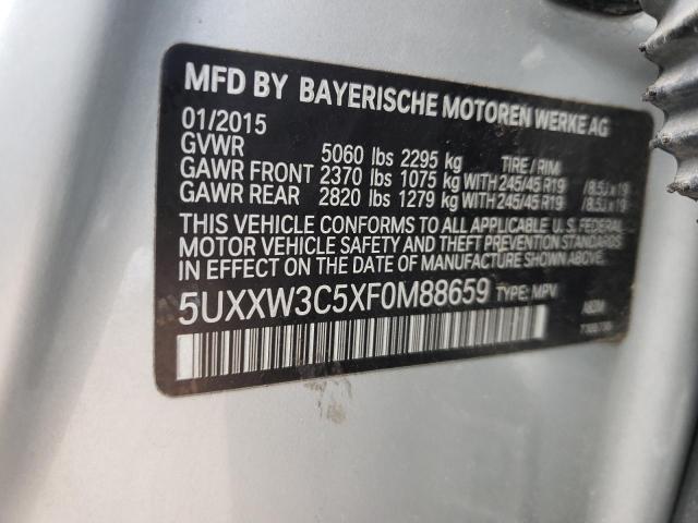 Photo 12 VIN: 5UXXW3C5XF0M88659 - BMW X4 XDRIVE2 